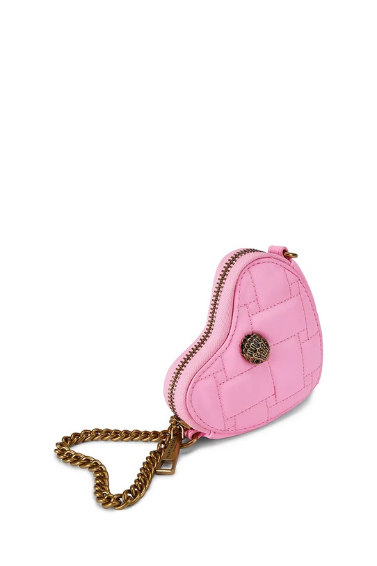Kurt Geiger London torebka crossbody damska Micro Heart 4029298999 różowy