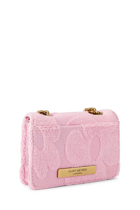 Akcesoria Kurt Geiger London torebka crossbody damska Micro Kensington 5364553689 różowy