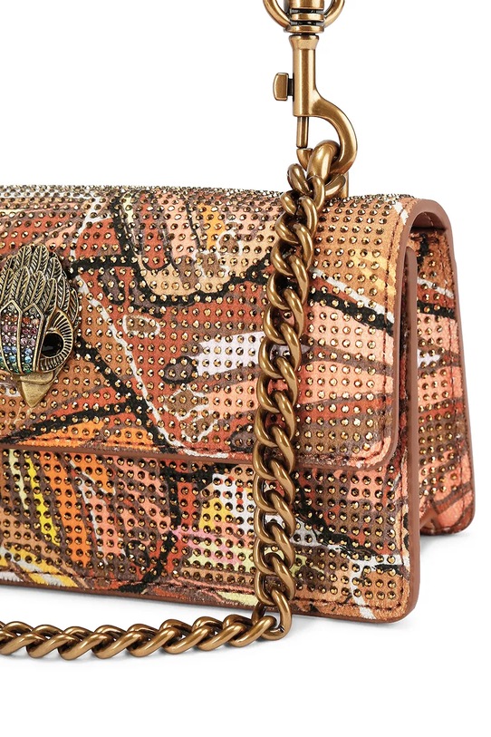 Kurt Geiger London torebka crossbody damska Shoreditch 4998239689 brązowy