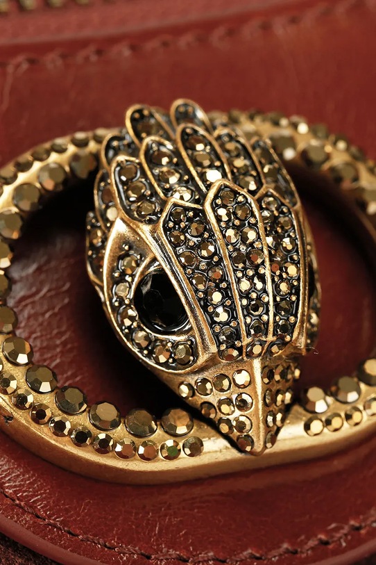 Kurt Geiger London torebka damska zamszowa Chelsea brązowy 5599130129