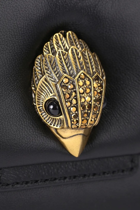 Kurt Geiger London listonoszka damska z imitacji skóry Oxford czarny 5606800109