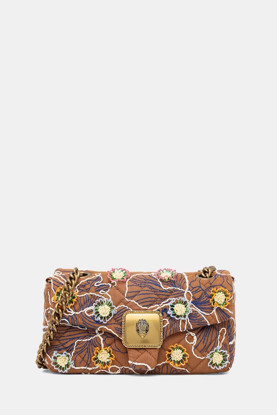 Kurt Geiger London torebka crossbody damska Pimlico brązowy 5374839689