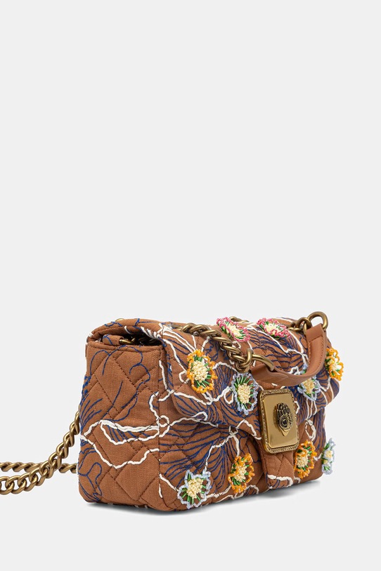 Kurt Geiger London torebka crossbody damska Pimlico 5374839689 brązowy SS26