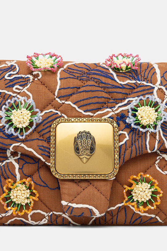 Kurt Geiger London torebka crossbody damska Pimlico brązowy 5374839689