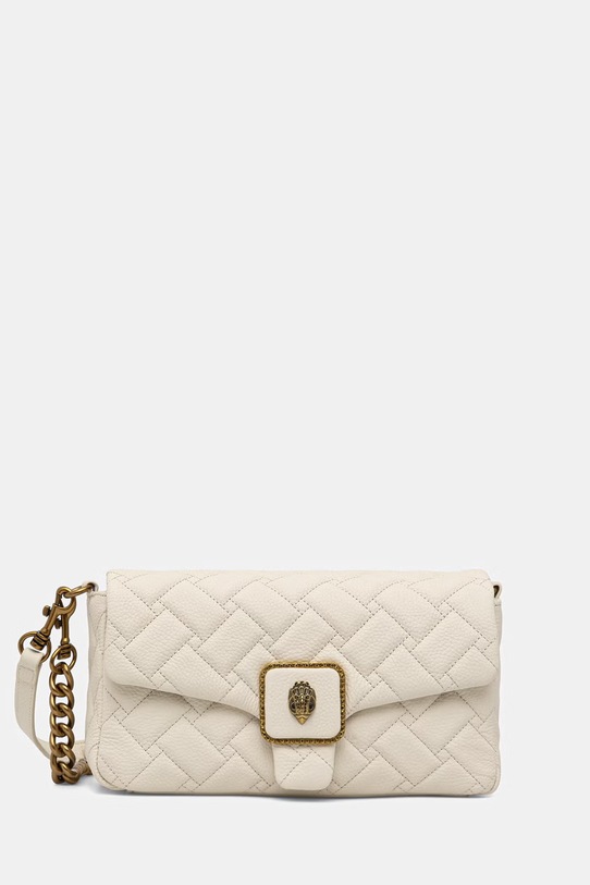 Kurt Geiger London torebka bagietka damska skórzana Pimlico beżowy 5626841109