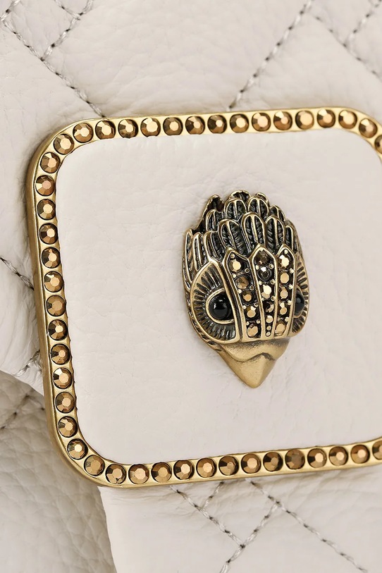 Kurt Geiger London kabelka typu baguette dámska kožená Pimlico béžová 5626841109