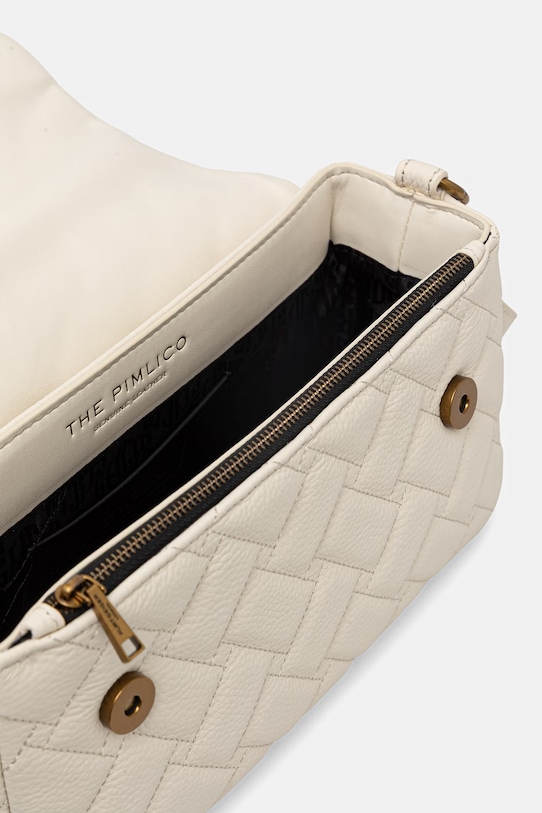 Kurt Geiger London torebka bagietka damska skórzana Pimlico 5626841109 beżowy