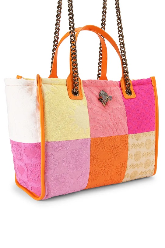 Kurt Geiger London torebka tote damska Hoxton 5023369689 pomarańczowy SS26