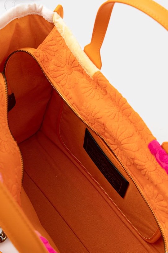 Kurt Geiger London torebka tote damska Hoxton 5023369689 pomarańczowy