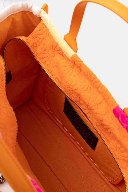 Kurt Geiger London torebka tote damska Hoxton 5023369689 pomarańczowy