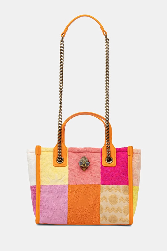 Kurt Geiger London nákupní taška dámská Hoxton oranžová 5021969689