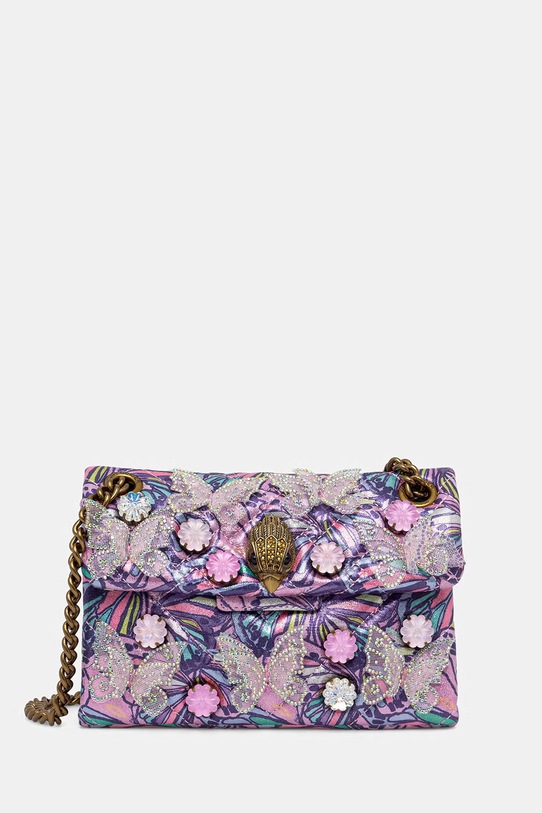Kurt Geiger London torebka crossbody damska Mini Kensington fioletowy 5588595609