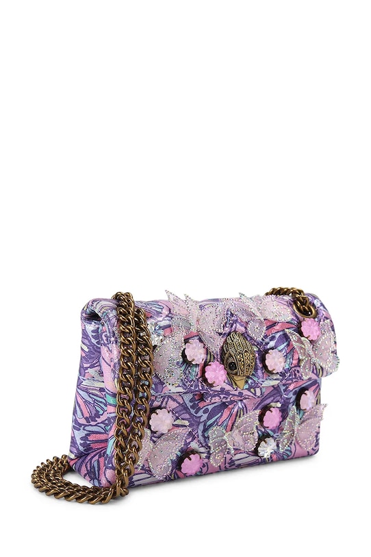 Kurt Geiger London torebka crossbody damska Mini Kensington 5588595609 fioletowy SS26