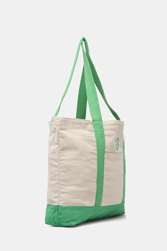 Rip Curl torebka damska bawełniana MIXED LOGO 034WSB beżowy SS26