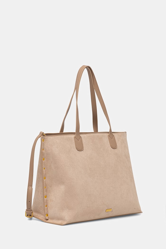 Morgan сумка-шоппер для женщин из искусственной замши 2CABASU бежевый SS26