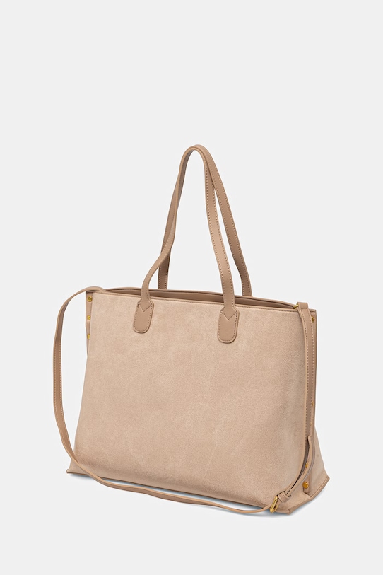 Аксессуары Morgan сумка-шоппер для женщин из искусственной замши 2CABASU бежевый