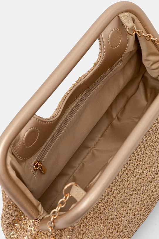 Morgan Clutch γυναικεία 2LATIN χρυσαφί