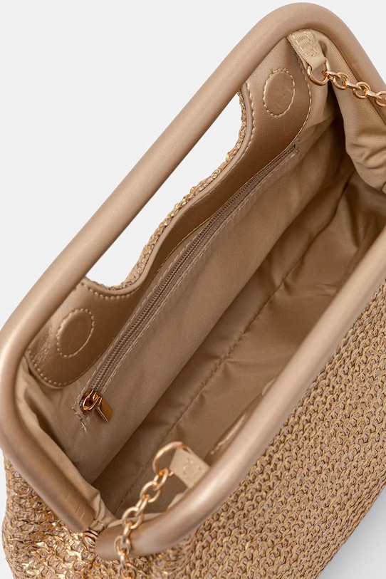 Morgan Clutch γυναικεία 2LATIN χρυσαφί