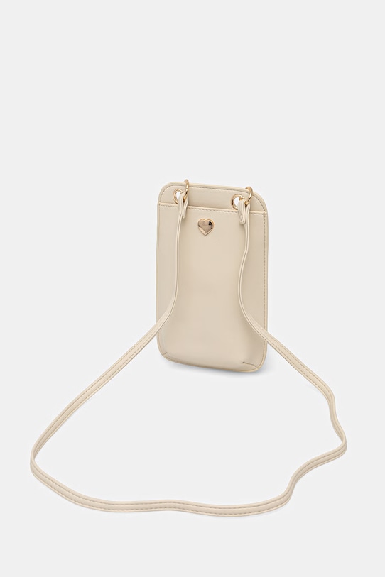 Akcesoria Morgan pokrowiec na telefon damski z imitacji skóry 2PREPPY beżowy