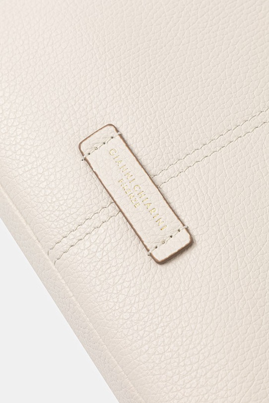 Gianni Chiarini torebka shopper damska skórzana ARYNA beżowy BS.11799/COMM.GRN