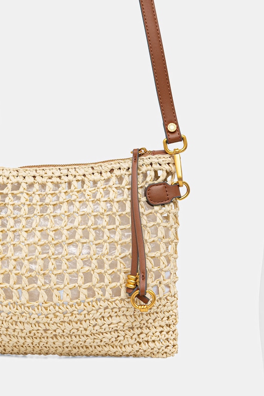 Akcesoria Gianni Chiarini torebka damska NEFELI BS.11950/COMM.STR.CRCH beżowy