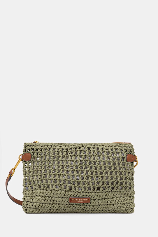 Gianni Chiarini torebka damska NEFELI zielony BS.11950/COMM.STR.CRCH