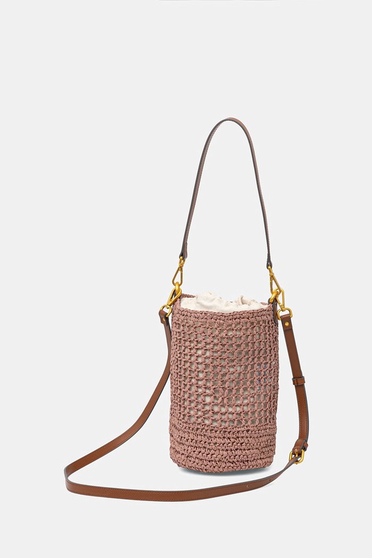 Akcesoria Gianni Chiarini aktówka damska NEFELI BS.11951/COMM.STR.CRCH różowy