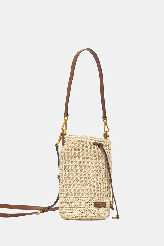 Gianni Chiarini aktówka damska NEFELI BS.11951/COMM.STR.CRCH beżowy SS26