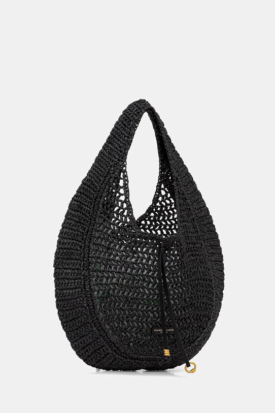 Gianni Chiarini torebka shopper damska NEFELI BS.11954/COMM.STR.CRCH czarny SS26