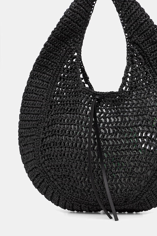 Akcesoria Gianni Chiarini torebka shopper damska NEFELI BS.11954/COMM.STR.CRCH czarny