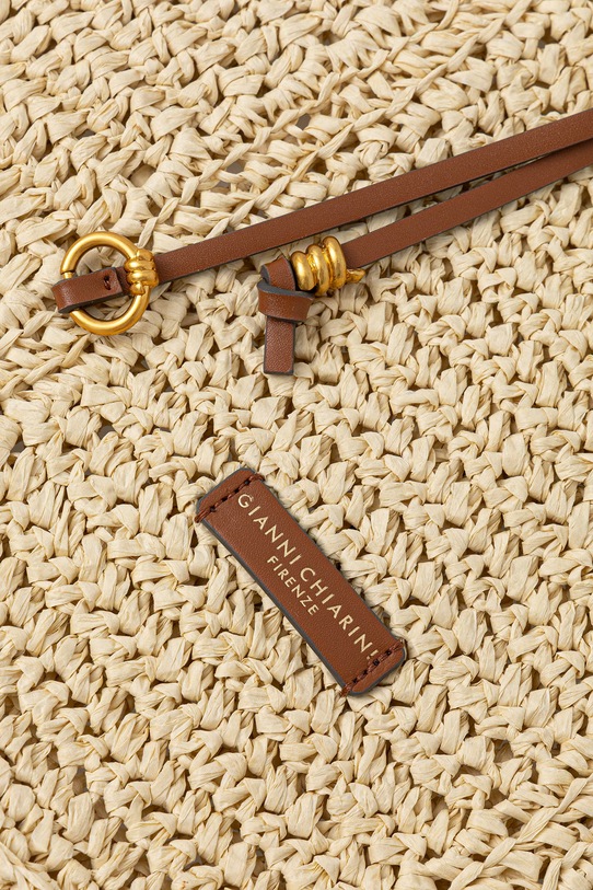 Gianni Chiarini torebka tote damska NEFELI BS.11955/COMM.STR.CRCH beżowy