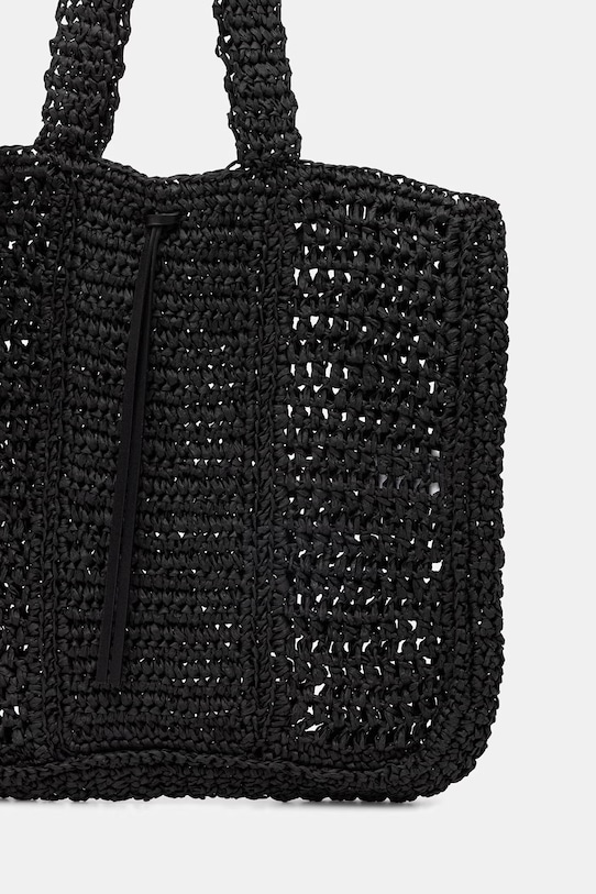 Akcesoria Gianni Chiarini torebka tote damska NEFELI BS.11955/COMM.STR.CRCH czarny