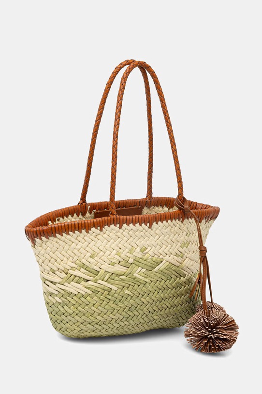 Gianni Chiarini torba plażowa damska PALOMA BS.11311/COMM.STRAWINT zielony SS26