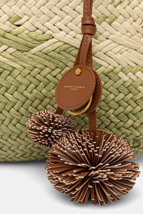 Gianni Chiarini torba plażowa damska PALOMA zielony BS.11311/COMM.STRAWINT