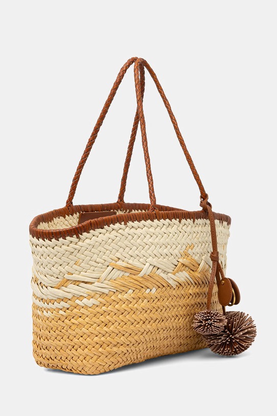 Gianni Chiarini torebka damska PALOMA BS.11312/COMM.STRAWINT beżowy SS26