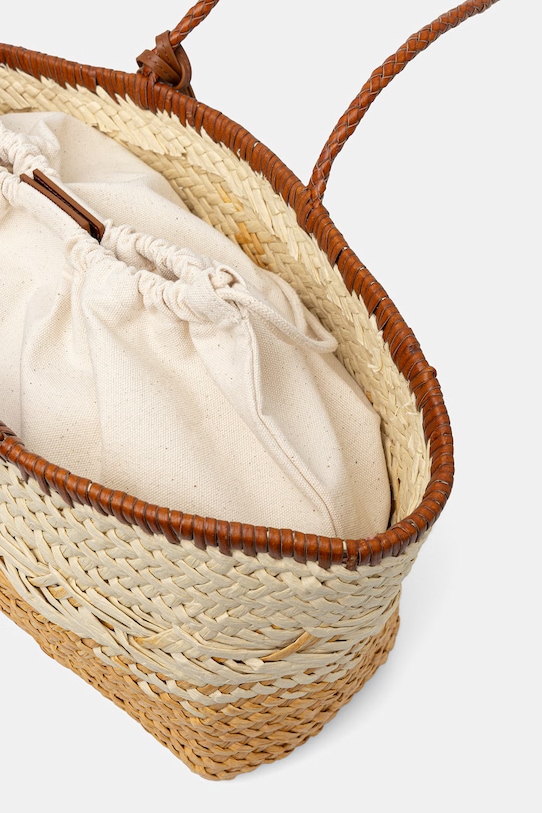 Gianni Chiarini torebka damska PALOMA BS.11312/COMM.STRAWINT beżowy