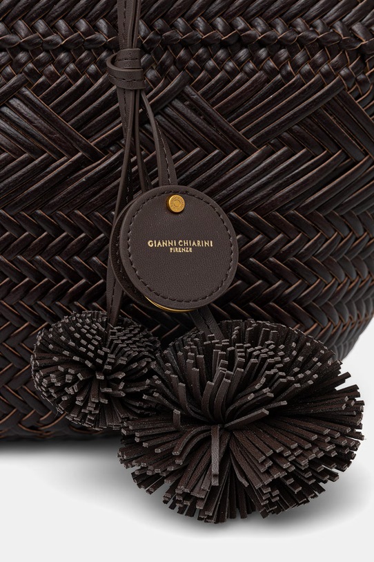 Gianni Chiarini torebka shopper damska skórzana PALOMA brązowy BS.11371/COMM.PLINT