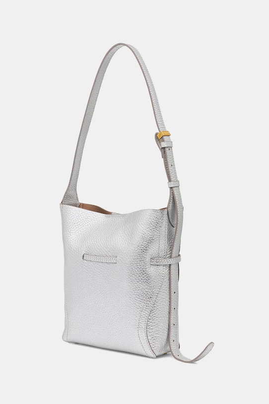 Аксесоари Gianni Chiarini чанта дамска от кожа SIENNA BS.11786.RNGDBL.T.U. сребърен