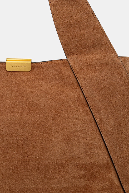 Gianni Chiarini torebka damska zamszowa VIVI brązowy BS.11997.CM.PL