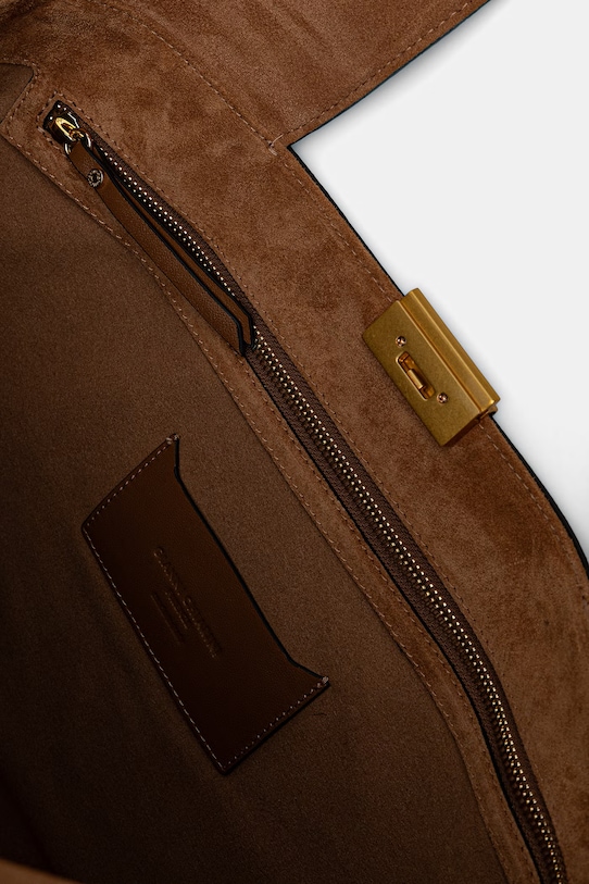 Gianni Chiarini torebka damska zamszowa VIVI BS.11997.CM.PL brązowy