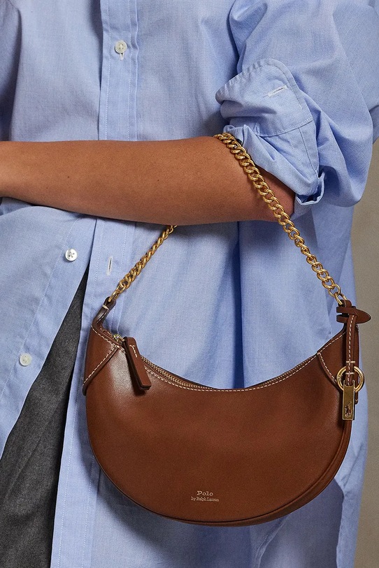 Polo Ralph Lauren torebka crossbody damska skórzana 428977210