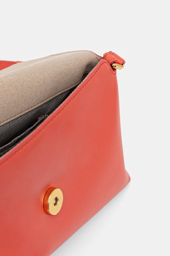 Furla listonoszka damska skórzana Sfera Soft Mini Crossbody WE00881.BX2269.4477S pomarańczowy