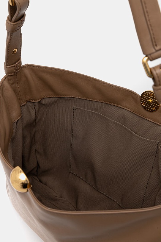 Furla torebka shopper damska skórzana Sfera Soft L Shoulder Bag WB01365.BX3168.4489S brązowy