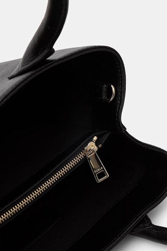 Furla torebka crossbody damska skórzana Goccia S Tote Base 22 czarny WB01949.ARE000.O6000