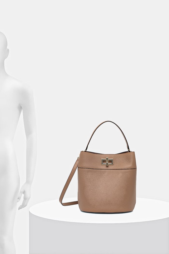 Furla χιαστί Γυναικεία δερμάτινη Amelia M Bucket Bag WB01953.HSF000.4489S