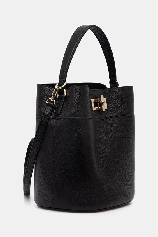 Furla torebka crossbody damska skórzana Amelia M Bucket Bag WB01953.HSF000.O6000 czarny SS26