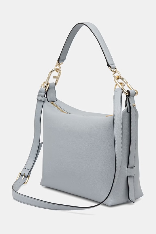 Akcesoria Furla torebka damska skórzana Tonie M Hobo WB01964.A.0023.AR300 niebieski