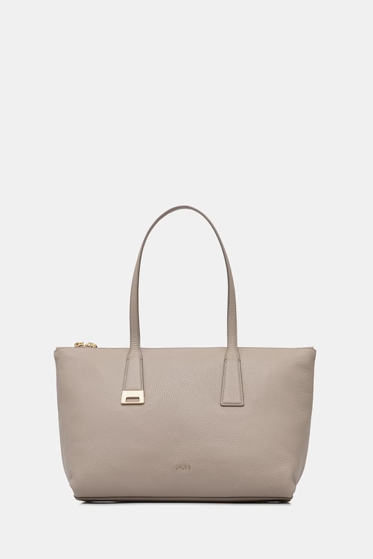 Furla torebka shopper damska skórzana Olivia M Tote beżowy WB01977.HSF000.4488S