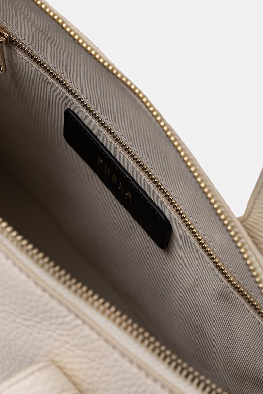 Furla torebka shopper damska skórzana Olivia M Tote WB01977.HSF000.PNN00 beżowy