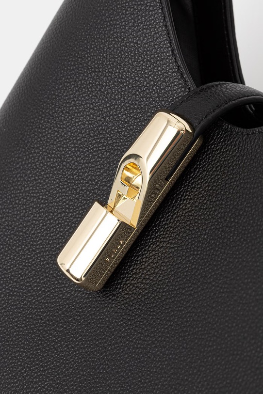 Furla torebka damska skórzana Goccia S Hobo czarny WB01979.BX3353.O6000